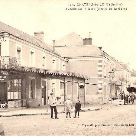 Hotel De La Gare Château-du-Loir Eksteriør billede